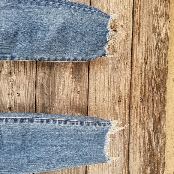 Madewell high rise skinny blue jeans size 25 - Picture 6 of 9